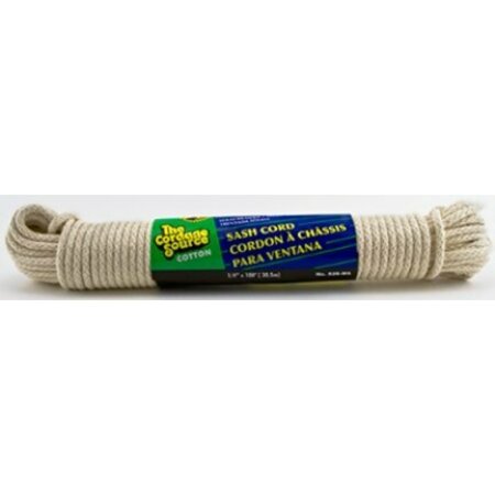 CORDAGE SOURCE CORD #7X150 SOLID BRAID COTTON SASH 22S-WA